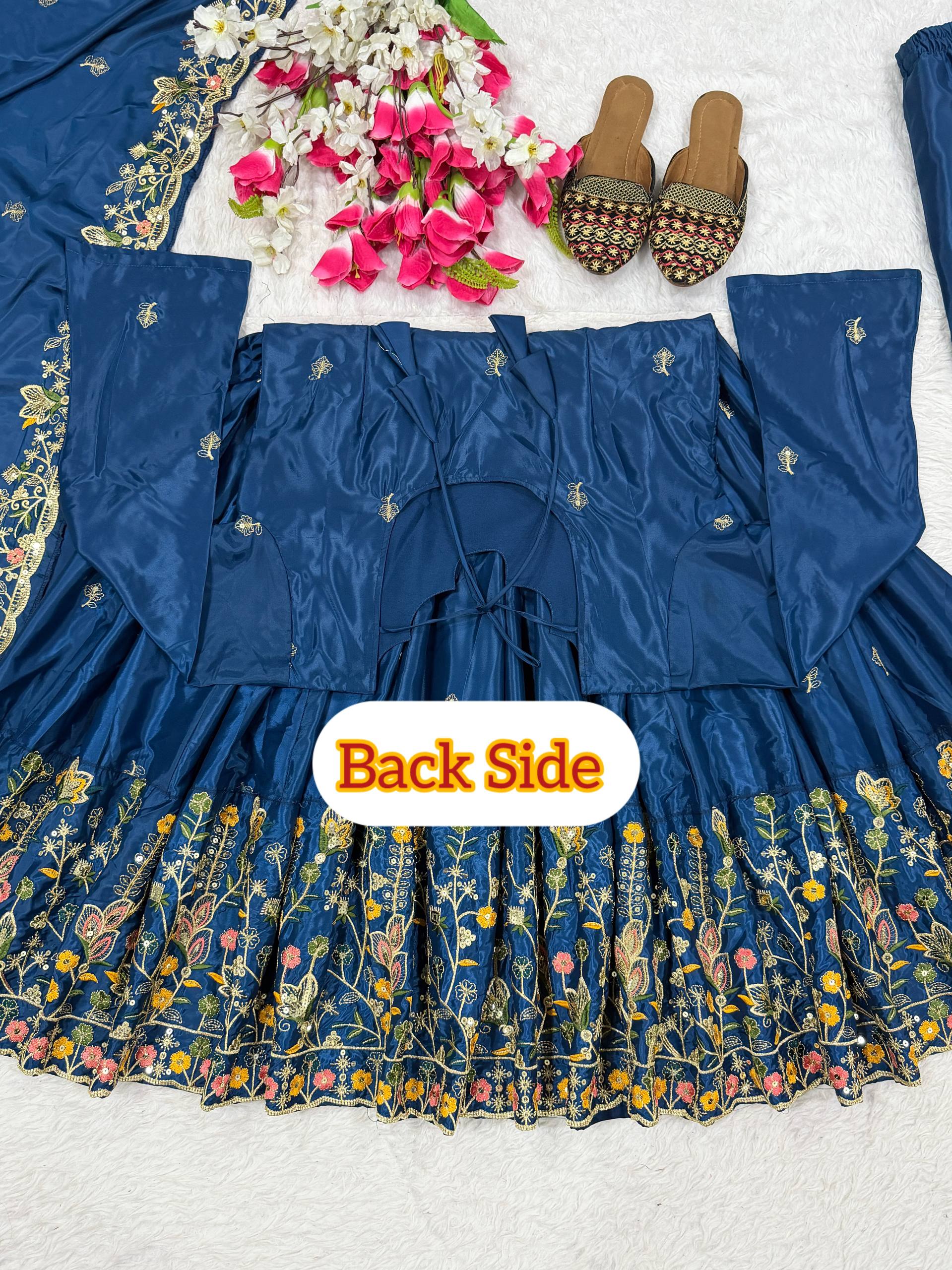 The Radiant Mustard Botanical-Hem Anarkali
